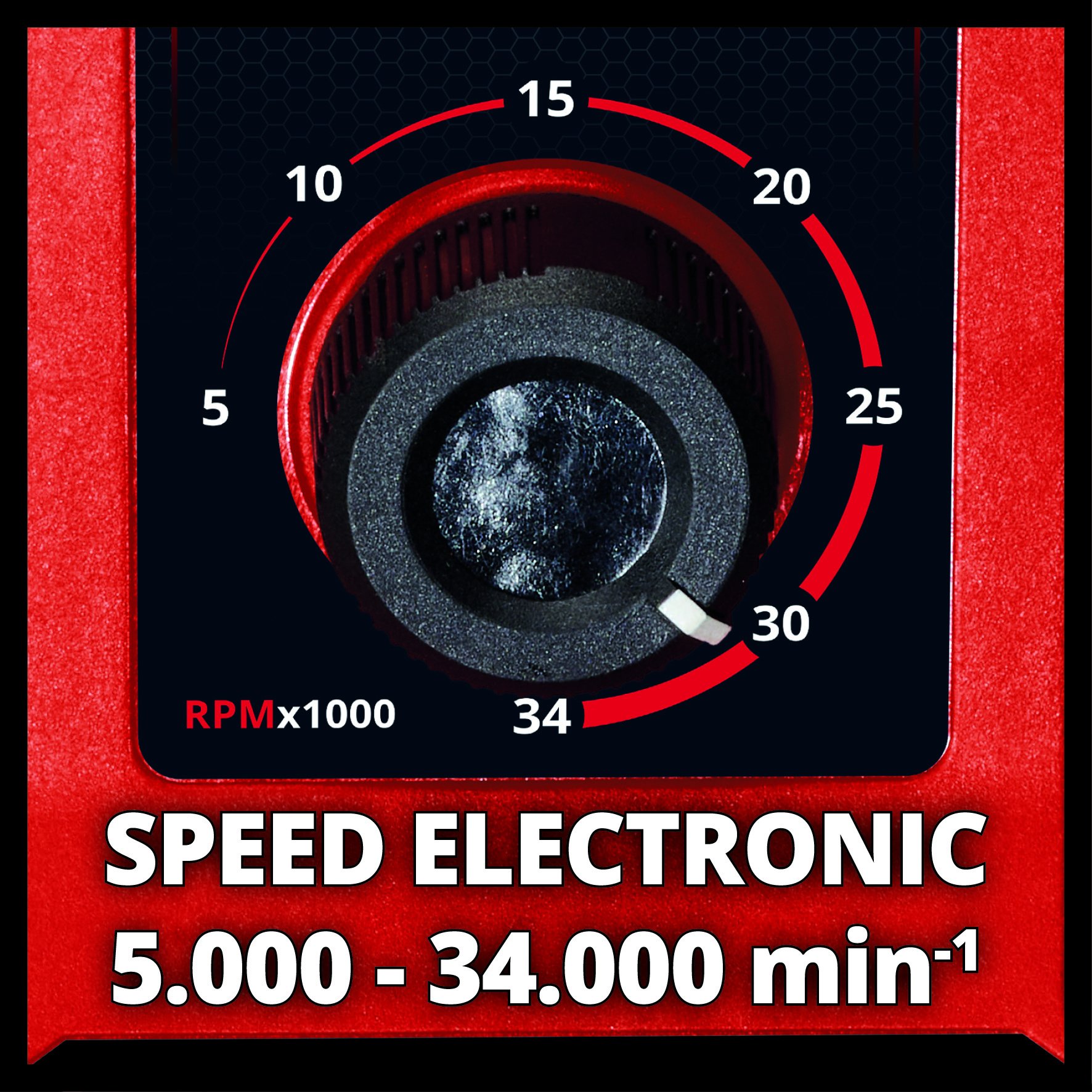 Einhell TE-MT 18/34 Li Solo - Accu Slijp-/Graveermachine - Power X-Change - Detailed view of the product