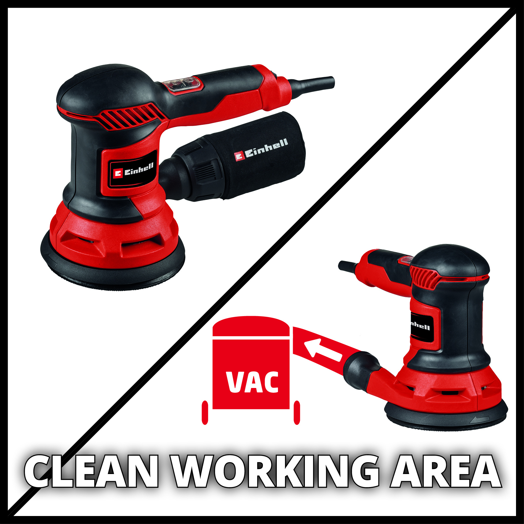 Einhell TC-RS 425 E - Excentrische Schuurmachine thumbnail 7