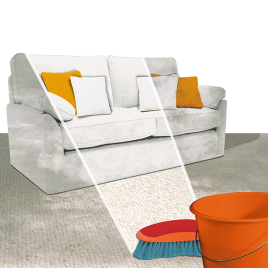 HG Tapijt- Bekledingreiniger - 500 ml - Detailed view of the product