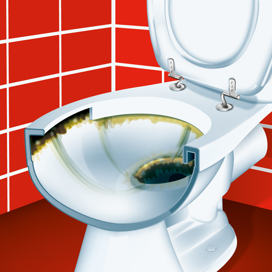 HG Super Krachtige Toiletreiniger - 500 ml - Detailed view of the product