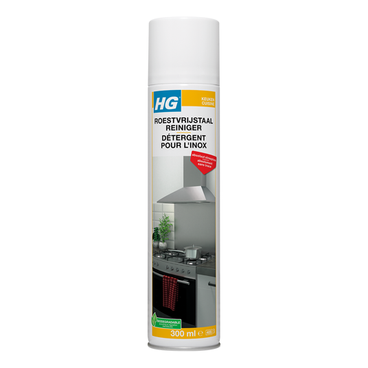 HG RVS Snelreiniger - 300 ml
