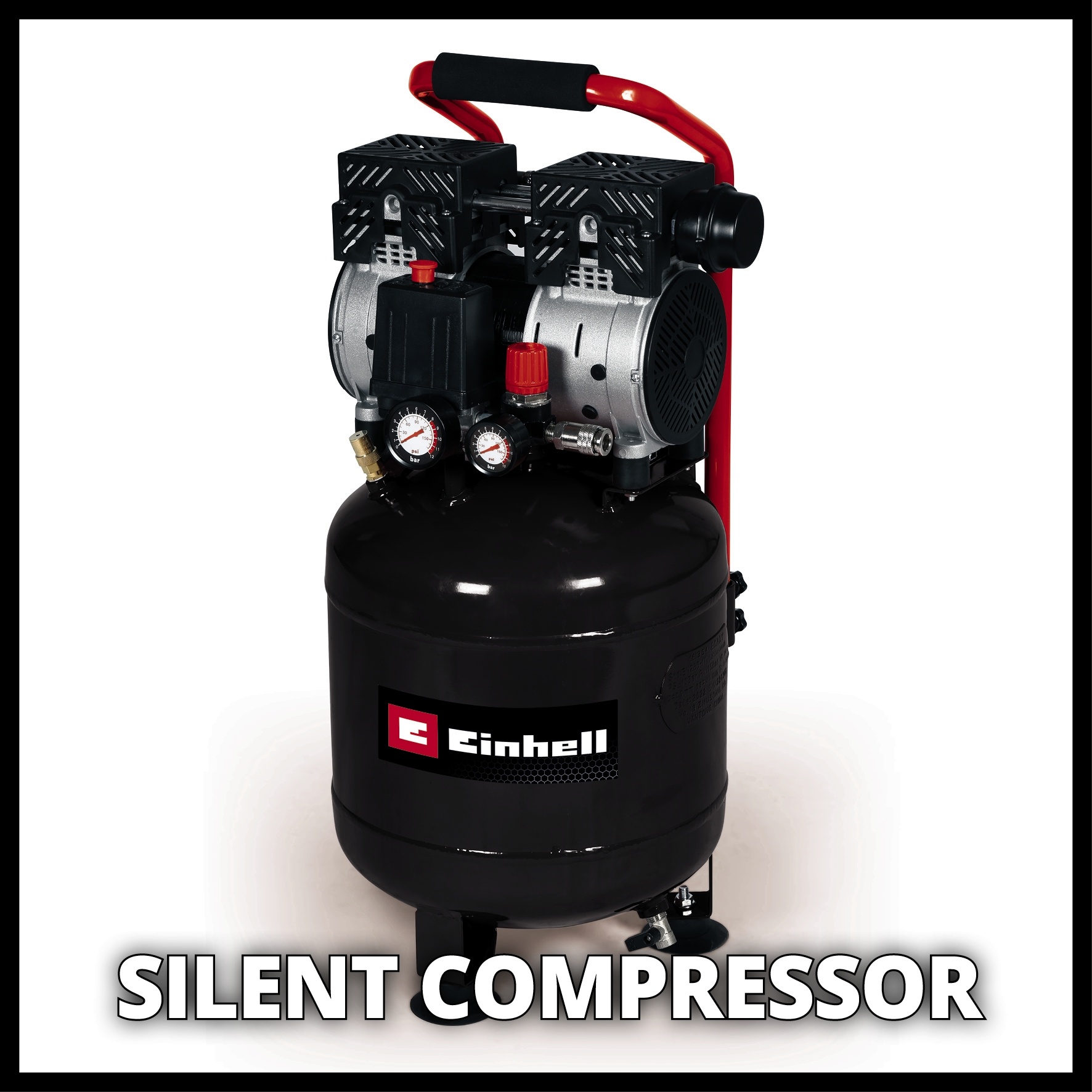 Einhell TE-AC 24 silent Compressor - Detailed view of the product