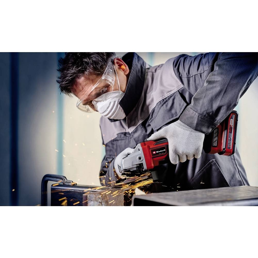 Einhell Accu Haakse Slijper TP-AG 18/125 CE Q Li - Solo - Detailed view of the product