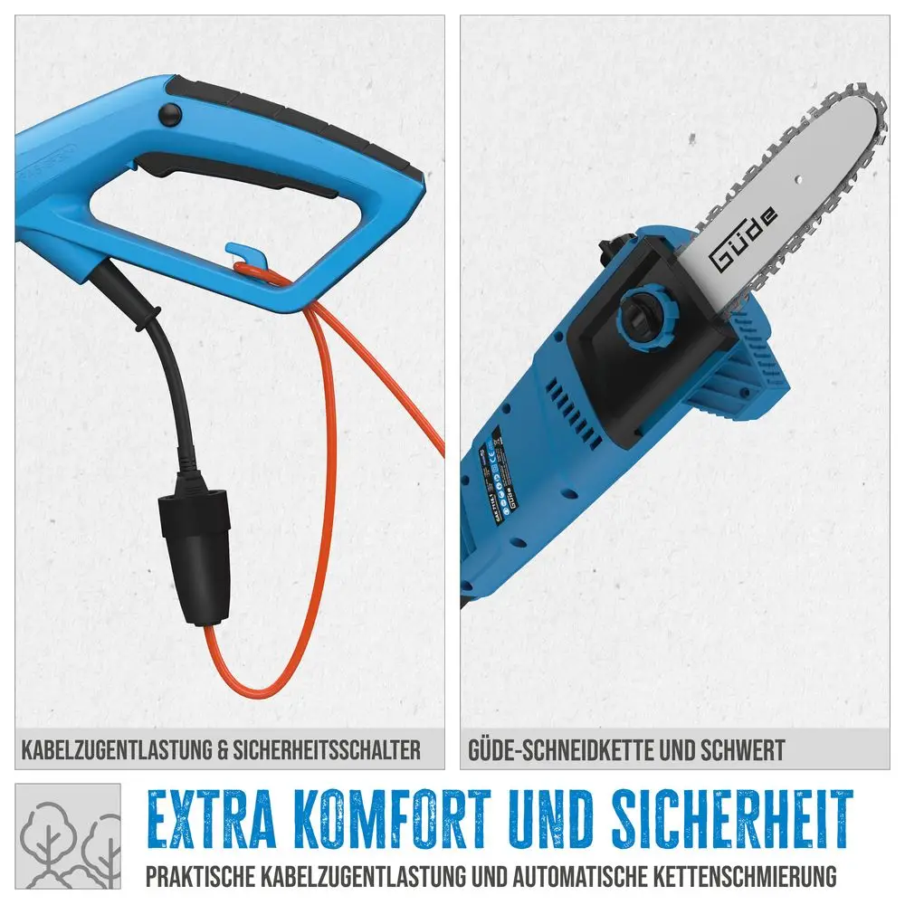 Güde Telescopische kettingzaag voor takken GAK 7118.1 - Detailed view of the product