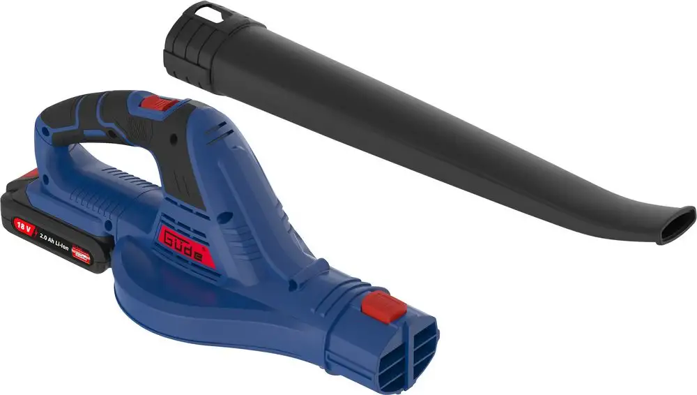 Accu Bladblazer - Güde - LB 18-201-05 - Inclusief Accu&Lader - Detailed view of the product