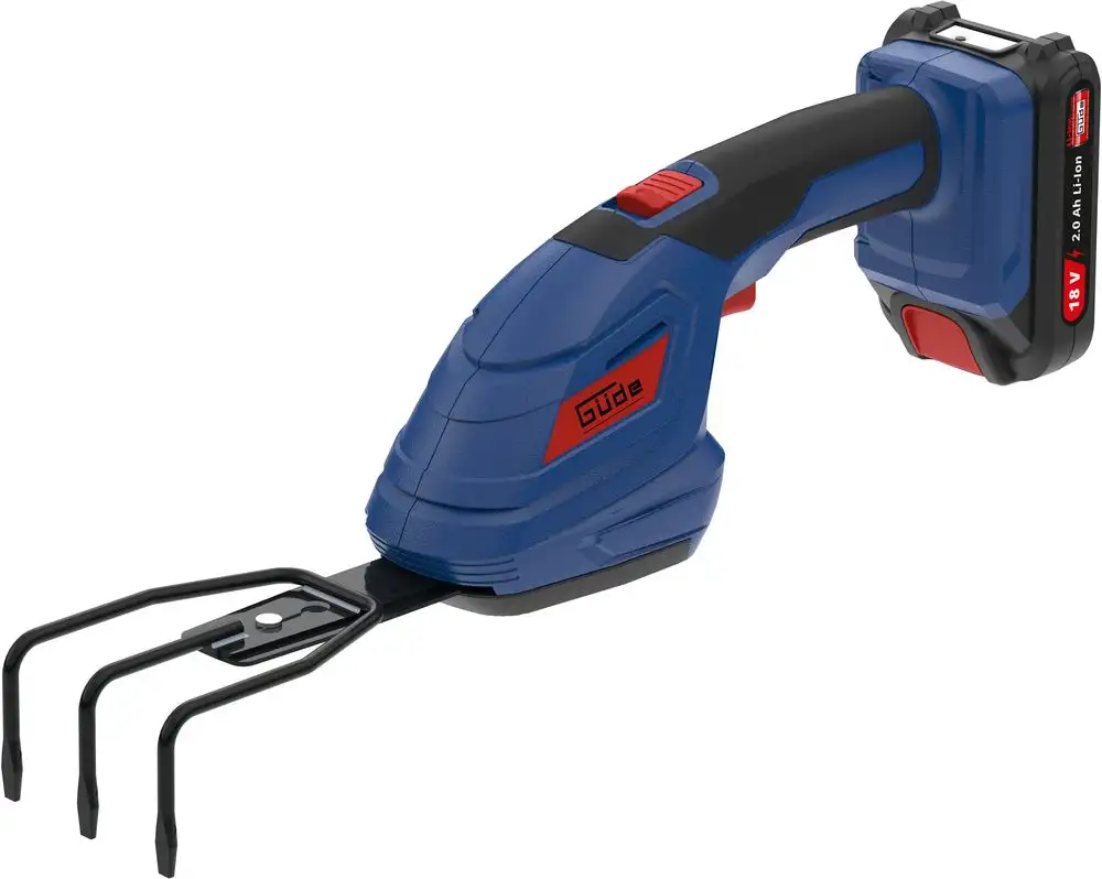 Güde GPS 18-201-05 Accu Gras/Buxusschaar Set - Detailed view of the product