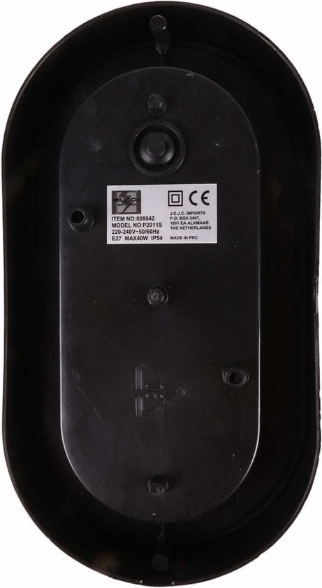 Bulleye lamp ovaal wit - Detailed view of the product