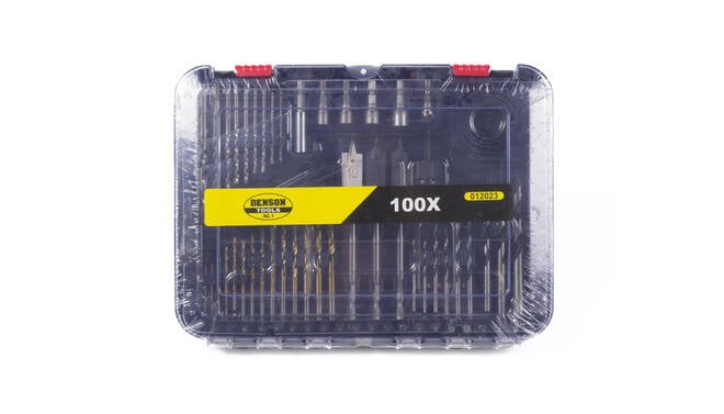 Benson Boor en bitset 100 dlg koffer - Detailed view of the product