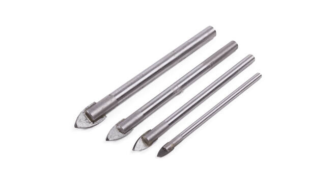 Benson Boorset 4 dlg glas 3 - 5 -6 - 8 mm - Detailed view of the product