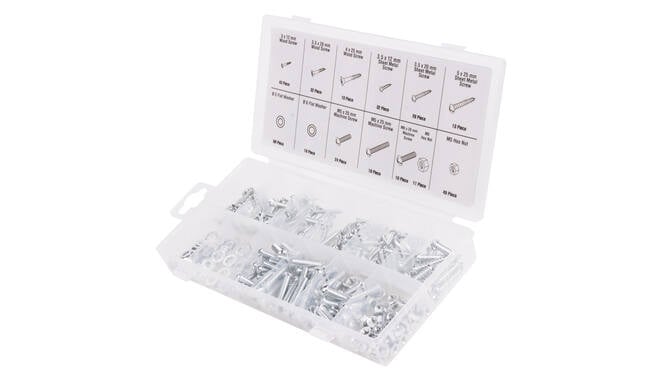 Benson Bout en moer assorti 347 dlg - Detailed view of the product