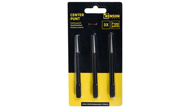 Benson Center punt 100 mm 3 dlg - Detailed view of the product