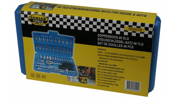 Benson Doppendoos 46 dlg satin finish - Detailed view of the product