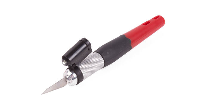 Precisie hobbymessen set met LED 15 dlg - Detailed view of the product