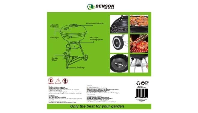 Benson BBQ bol grootø 44 x 70 cm - Detailed view of the product