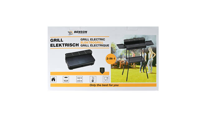 Benson Grill elektrisch 2 in 1 - Detailed view of the product