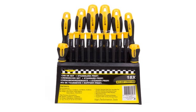 Benson Schroevendraaier set 18 dlg + standaard - Detailed view of the product