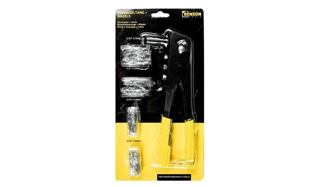 Popnageltang met nagels - Detailed view of the product