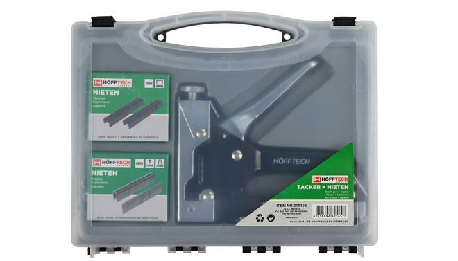 Benson Tacker met nieten 601 dlg in koffer - Detailed view of the product