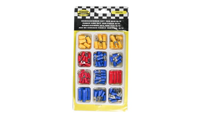 Benson Kabelschoenset 100 dlg - Detailed view of the product