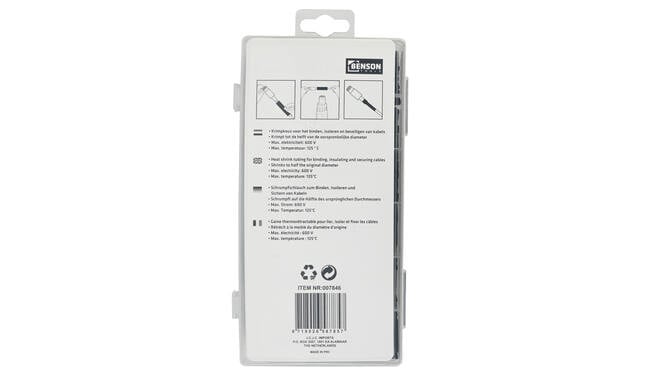 Krimpkous 127 dlg zwart - Detailed view of the product