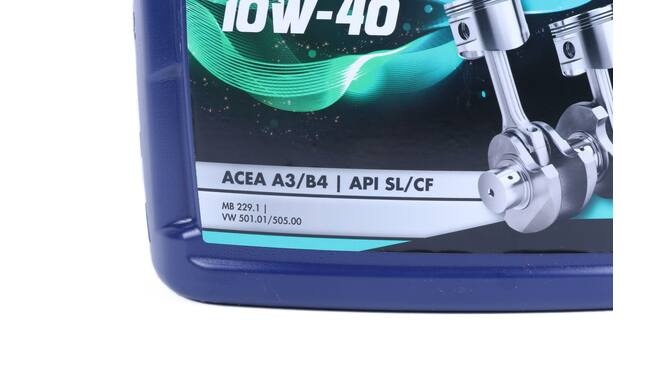 Vatoil motorolie 10W-40 5 liter syntech - Detailed view of the product