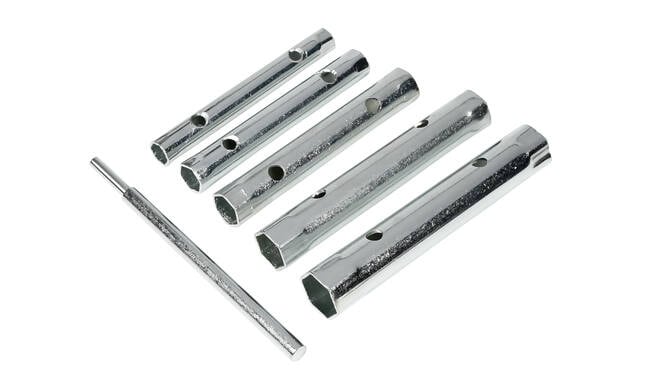 Pijpsleutelset 6 dlg - Detailed view of the product