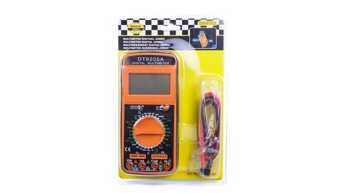 Multimeter digitaal jumbo - Detailed view of the product