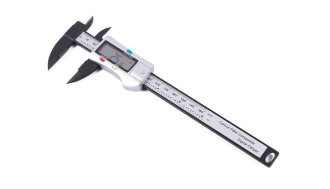 Benson Schuifmaat digitaal fiber 150 mm - Detailed view of the product