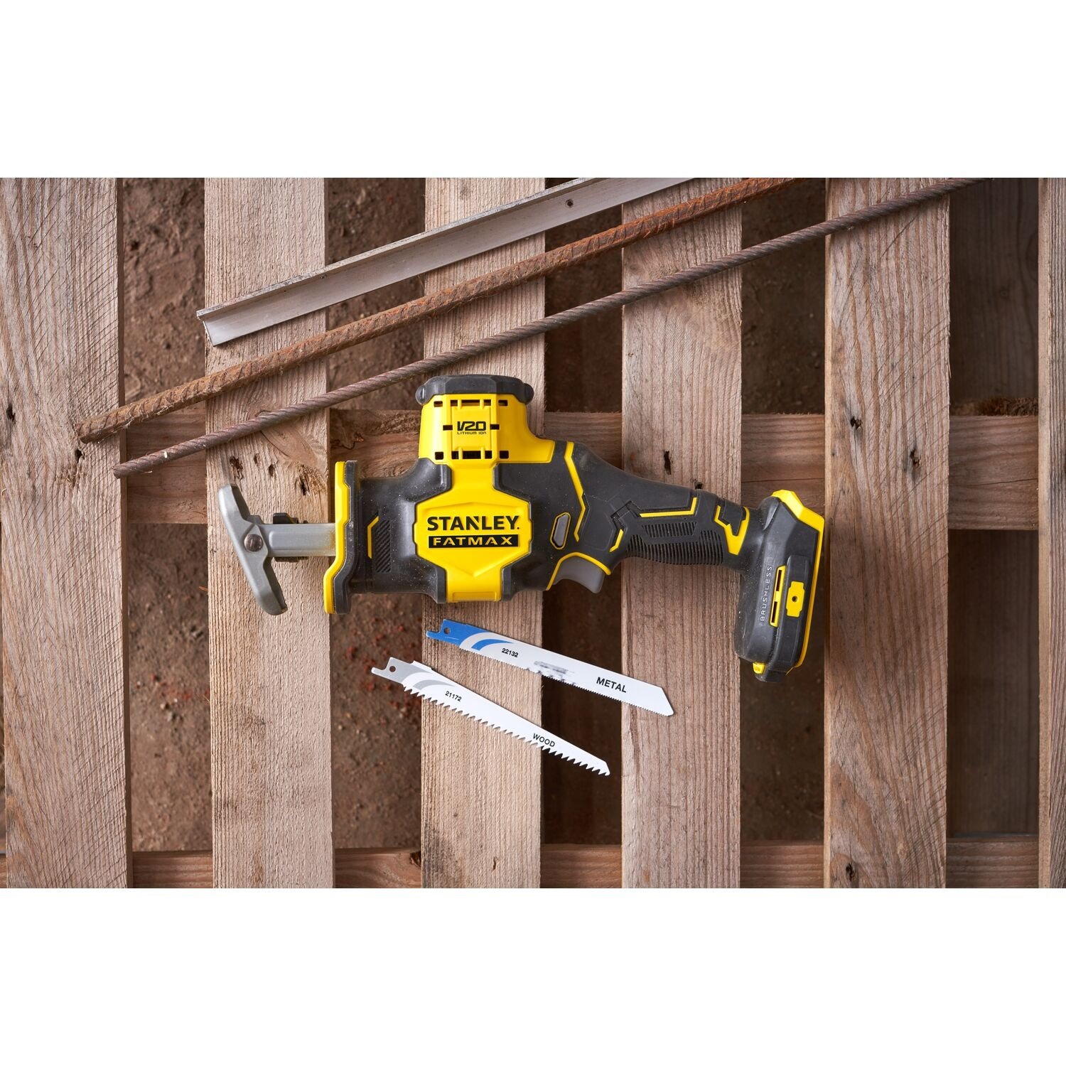 Stanley SFMC305B Accu Reciprozaag - Detailed view of the product