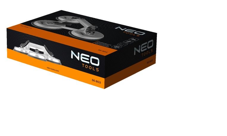 Zuignap Tripple 150 KG ALU - Detailed view of the product