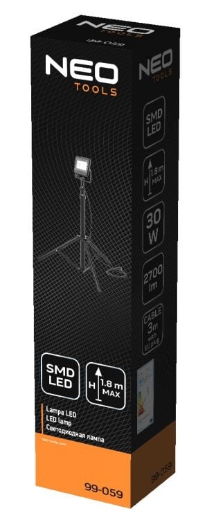 NEO Bouwlamp 30 watt LED op statief 99-059 - Detailed view of the product