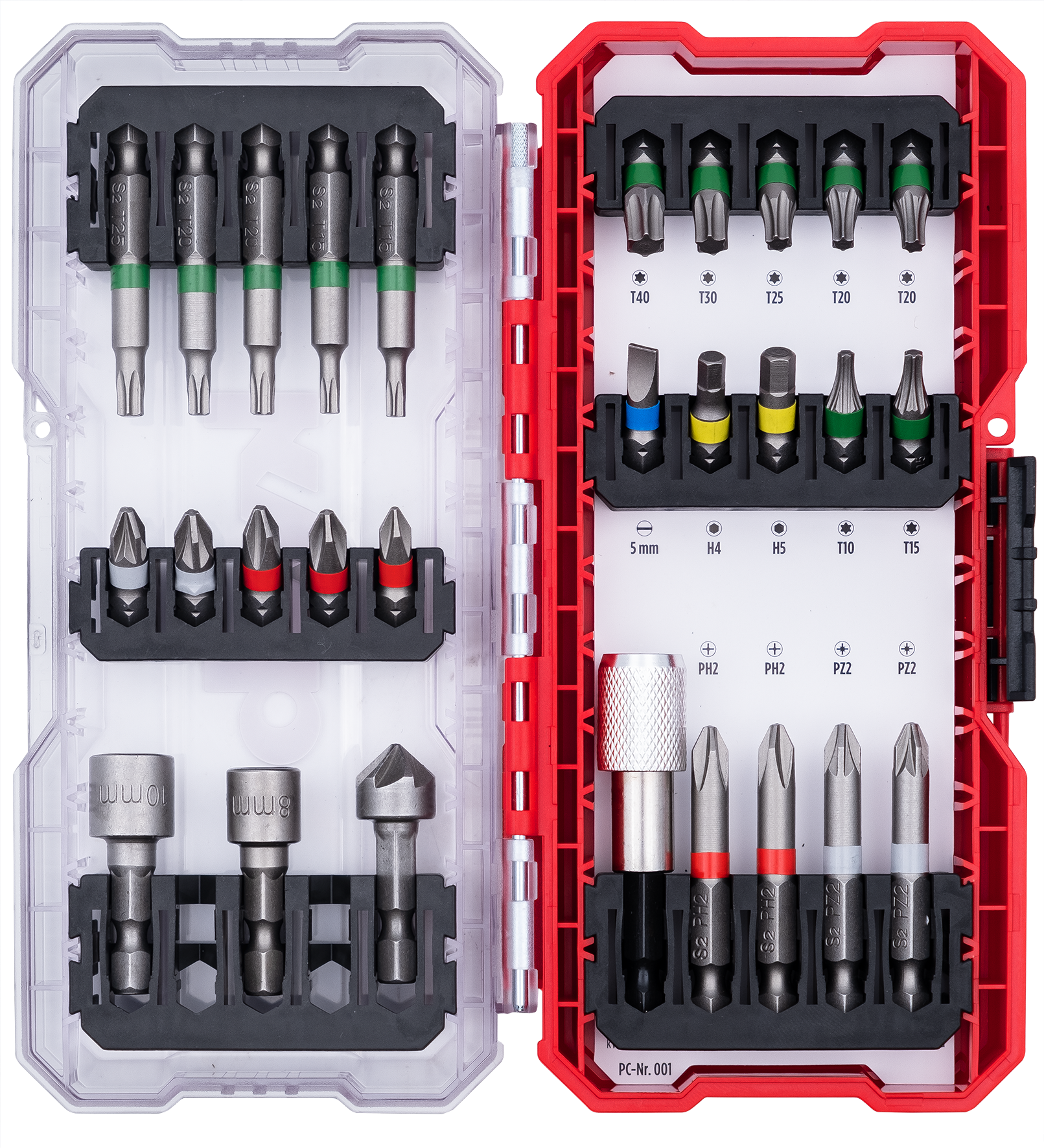 Einhell Bitset 28 Delig S-Box - Detailed view of the product