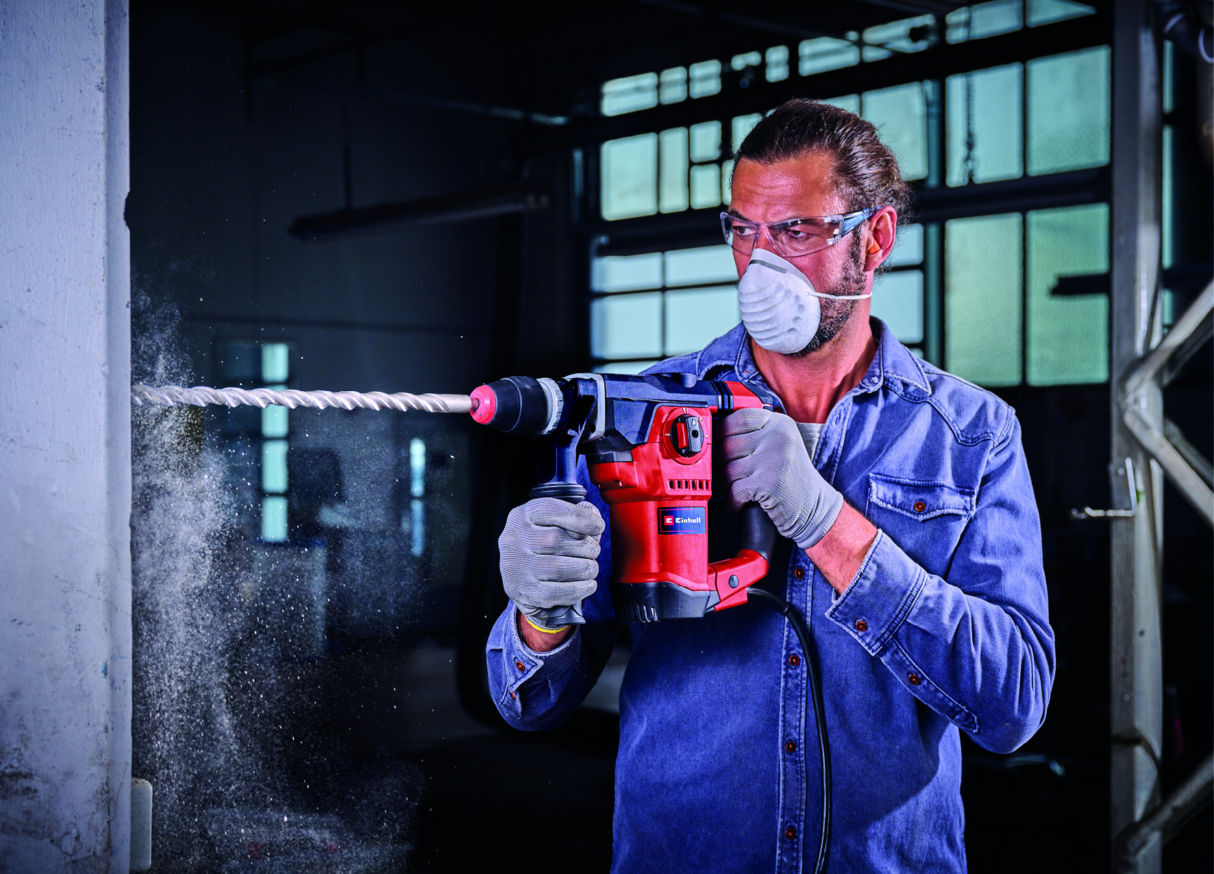 Einhell TE-RH 32-1600 4F - Boorhamer - SDS-Plus - Detailed view of the product