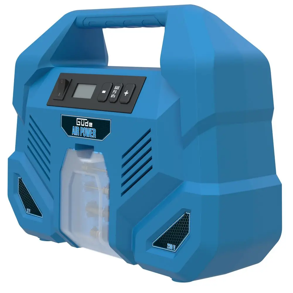Güde Airpower Dual Drive 12/230V/5-delige Compressor - Detailed view of the product
