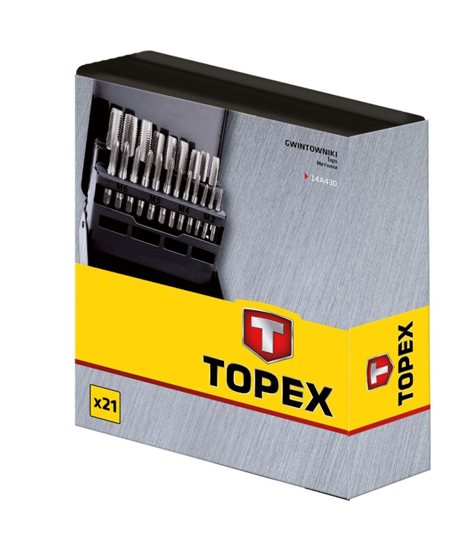 TOPEX Tapset 21 delig - Detailed view of the product