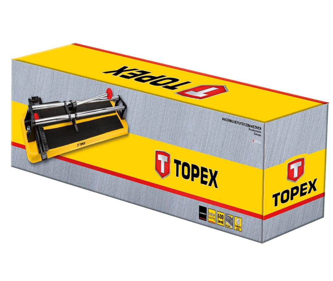 TOPEX Tegelsnijder 400x180mm - Detailed view of the product