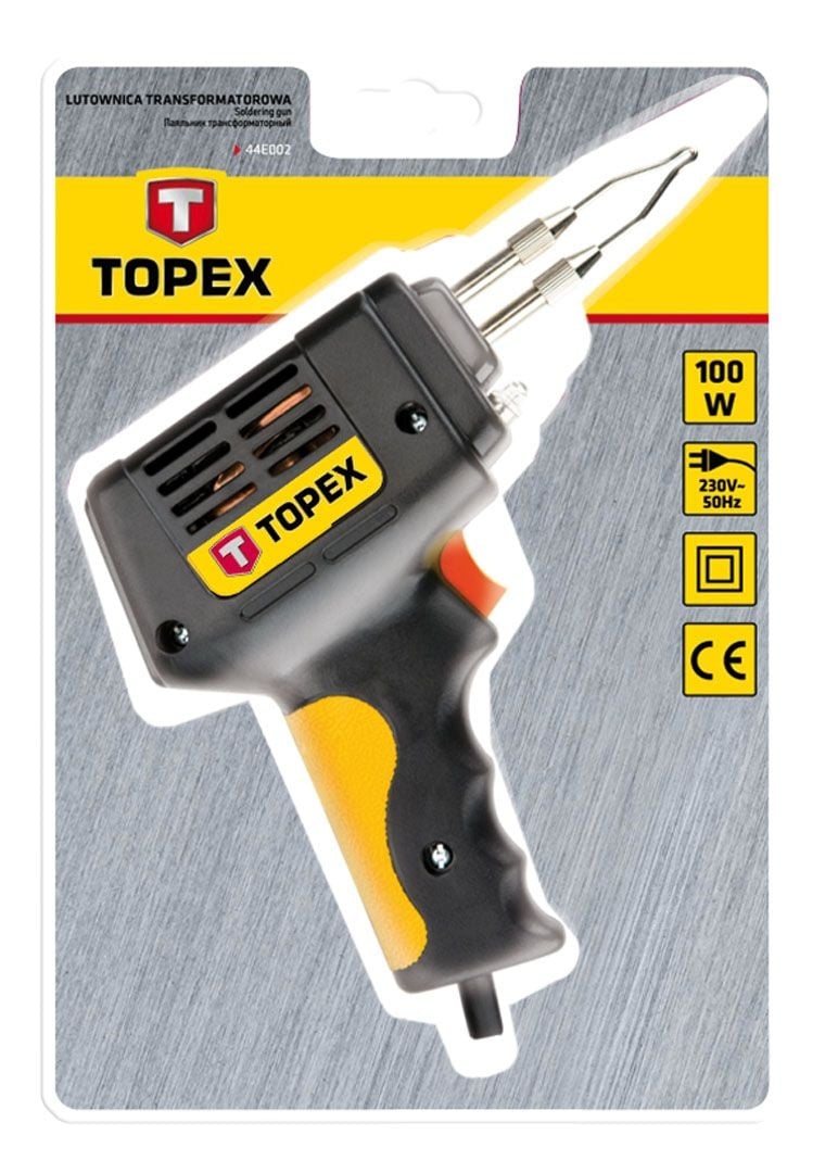 TOPEX Soldeerpistool 100Watt - Detailed view of the product