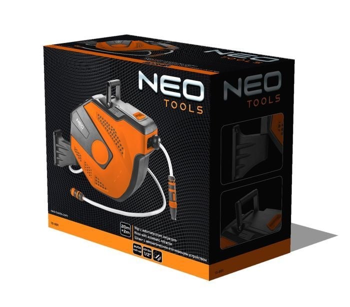 NEO Automatische Slanghaspel 22m1 - 15-891 - Detailed view of the product