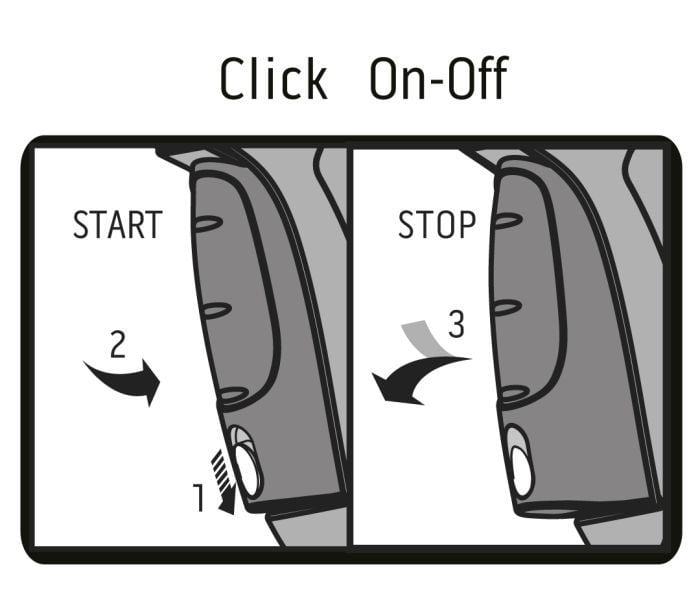 NEO Broespistool met Klikfunctie– 7 Standen - Detailed view of the product