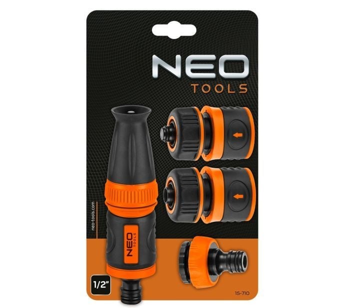 NEO Tuinspuit Starterset 1/2" - Detailed view of the product