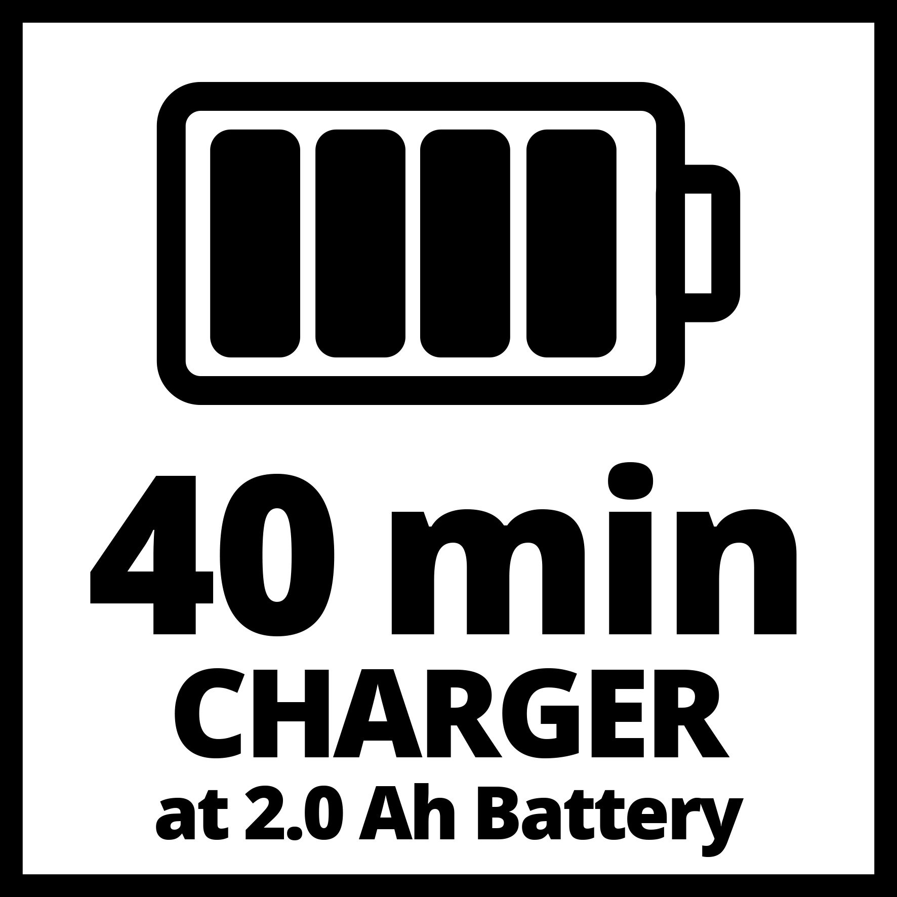 Einhell TE-CD 18/48 Li-i Kit 2.0 Ah - Accu Klopboor-/Schroefmachine - 2 accu's - Power X-Change - Detailed view of the product