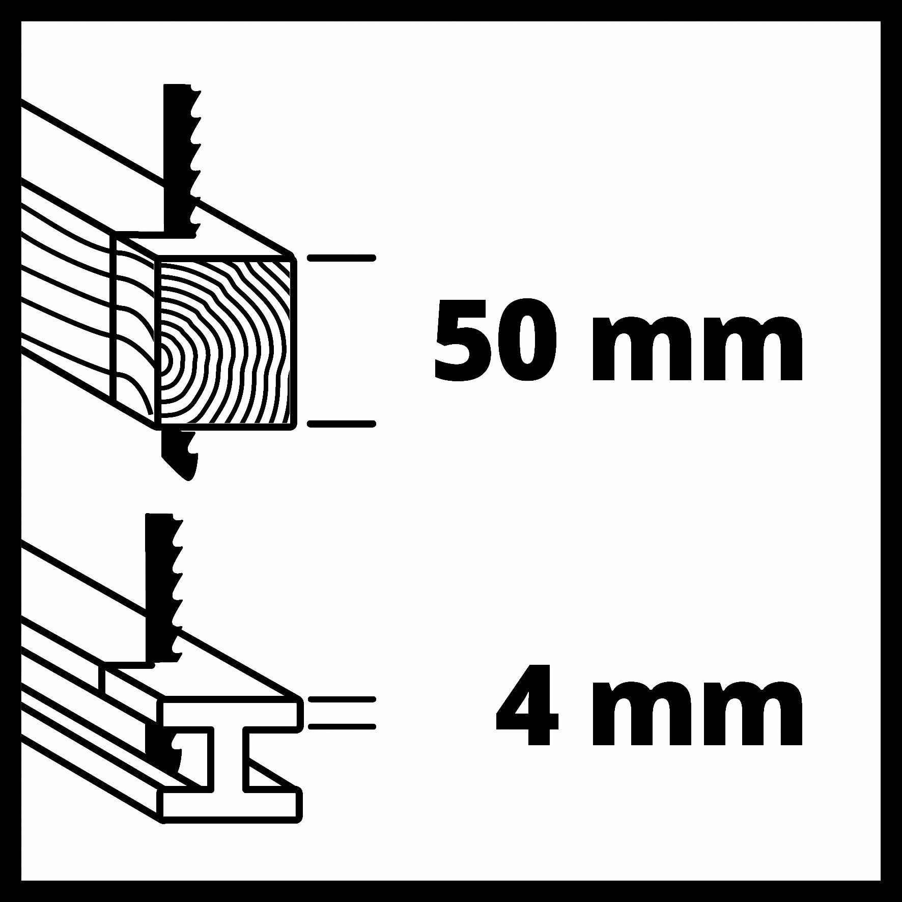 Einhell TE-AP 18/13 Li Solo - Accu Reciprozaag - Power X-Change - Detailed view of the product