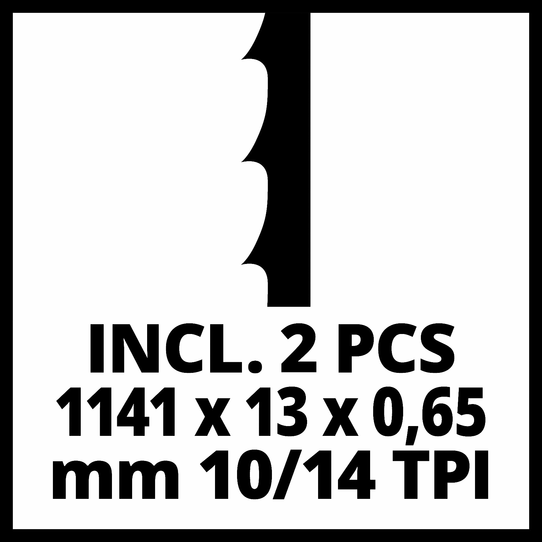 Einhell TE-MB 18/127 U Li Solo - Accu Bandzaag - Power X-Change - Detailed view of the product