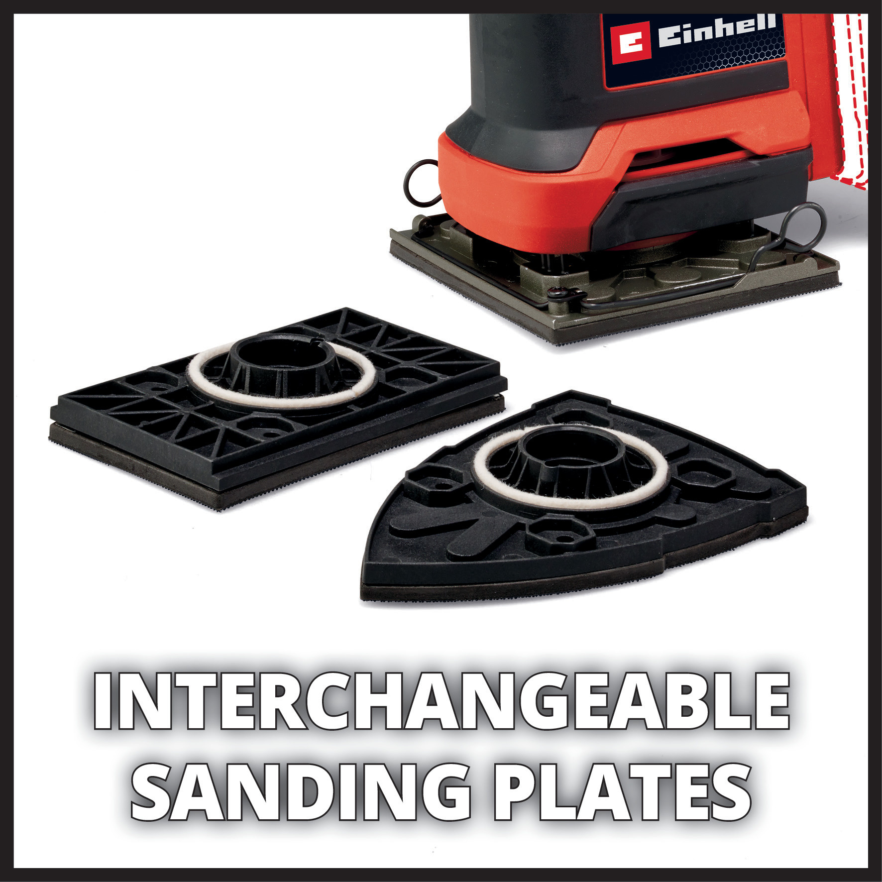 Einhell TE-OS 18/113 3X Li Solo - Accu Multischuurmachine - 101x113 mm - 150x150x100 mm - 130x80 mm - Power X-Change thumbnail 6