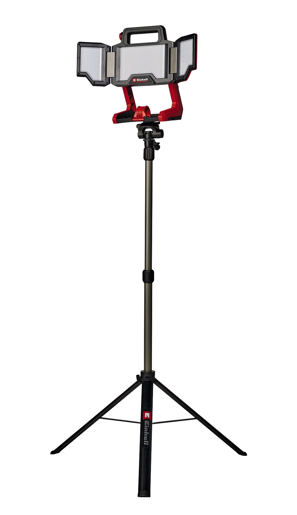 Einhell Battery Lamp TP-CL 18/3000 Li Solo Power X-Change (18 V, 3000 lm, swivel lamp head, folding light panels, 60 LEDs, Incl. brightness control, without battery