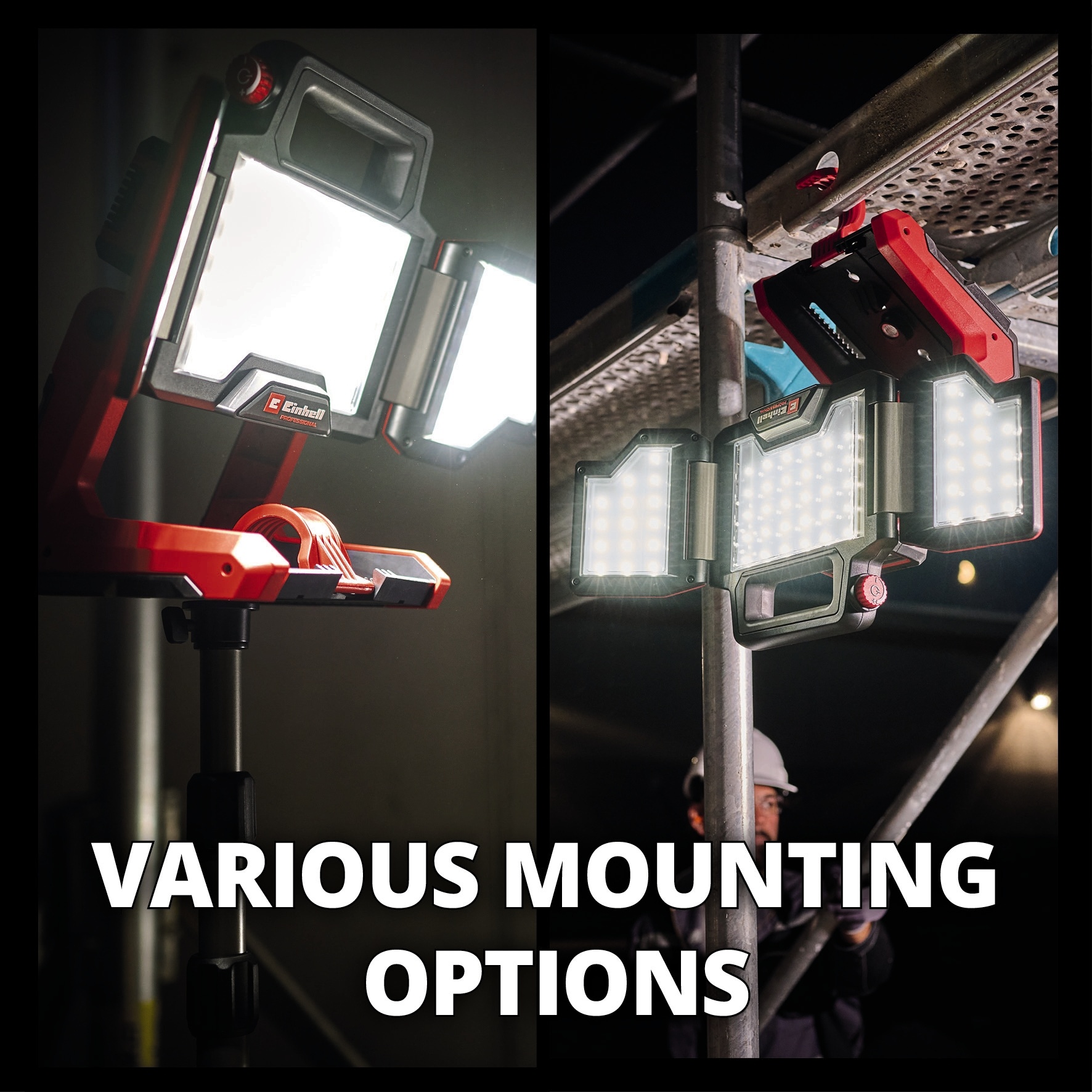 Einhell TP-CL 18/3000 Li Set Solo - Accu Lamp - Power X-Change - Detailed view of the product