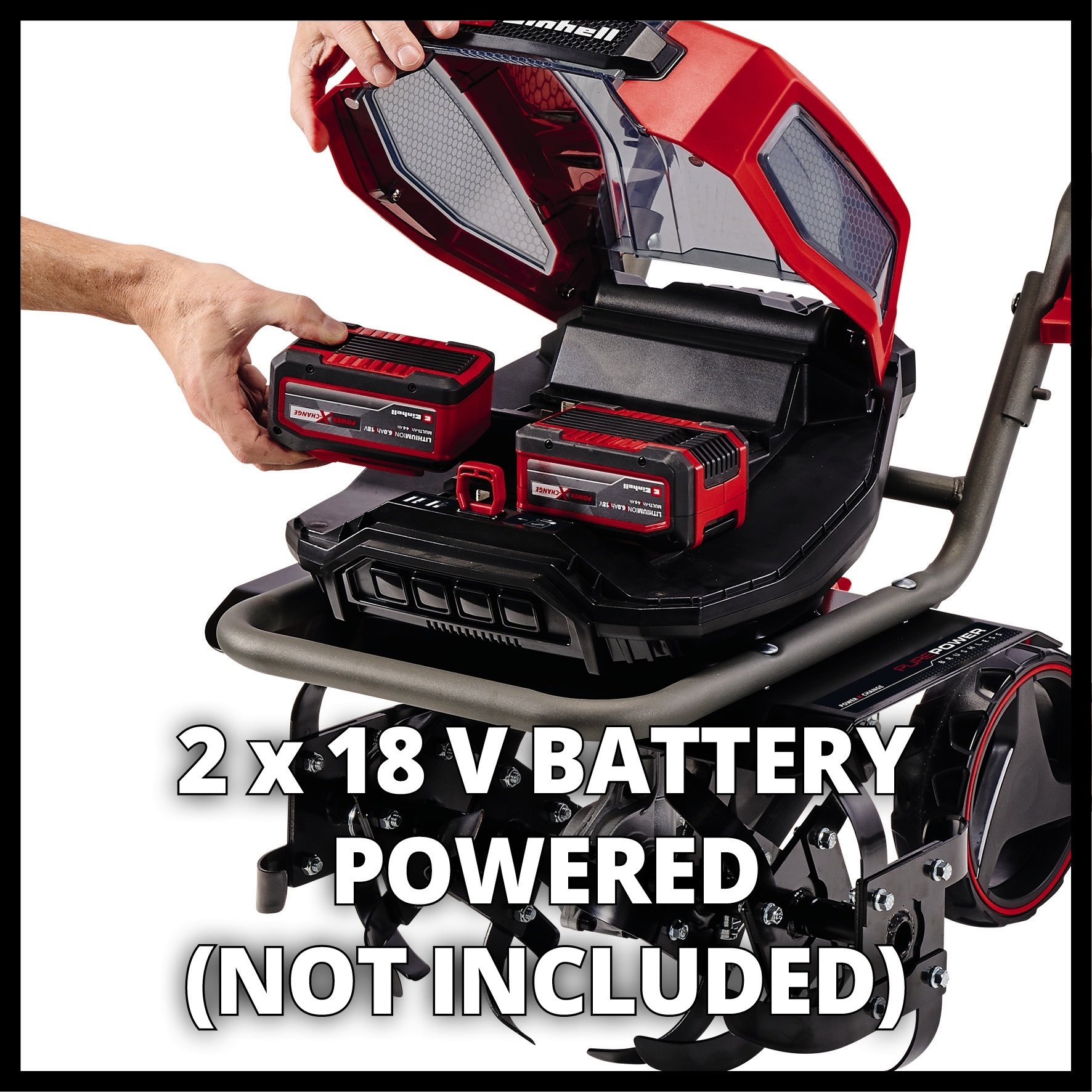 Einhell Professional GP-CR 36/45 Li E BL Solo - Accu Grondfrees - Power X-Change - Detailed view of the product