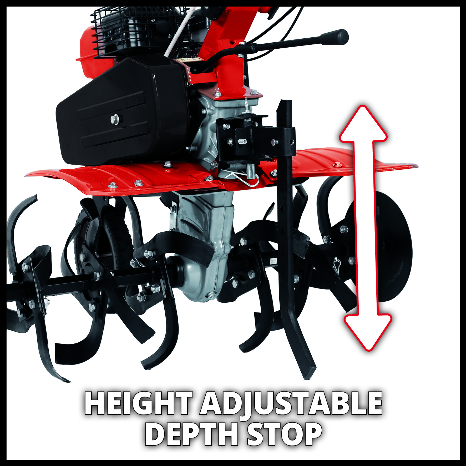 Einhell GC-MT 4280 - Benzine Grondfrees - 89 CM thumbnail 7