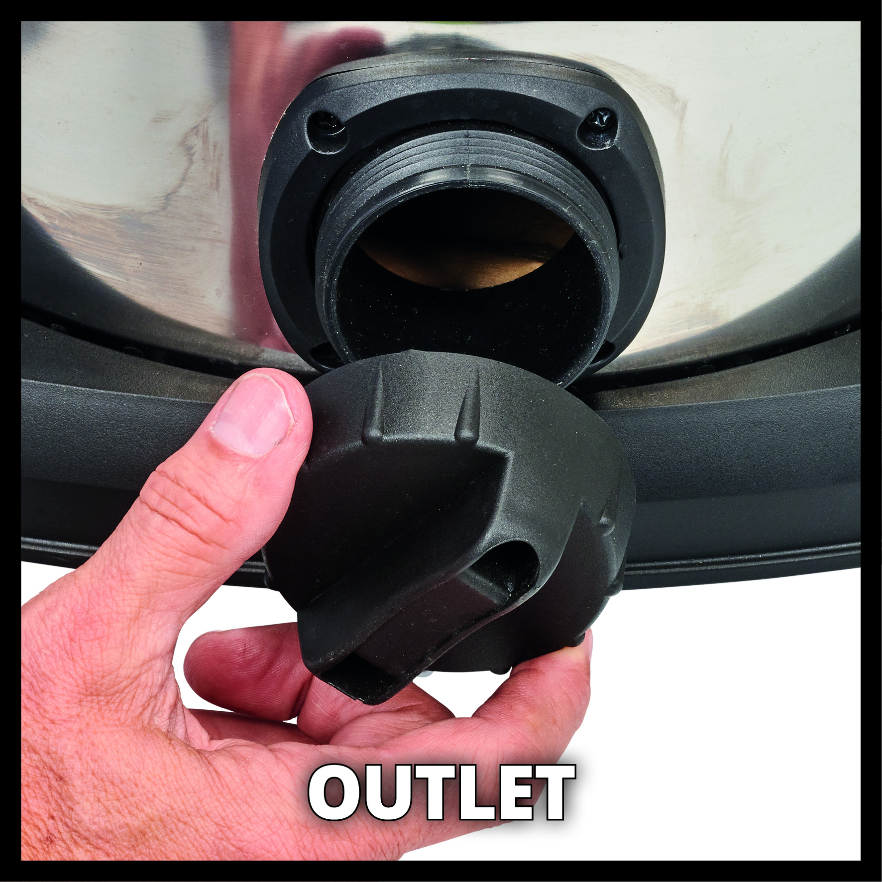 Einhell TP-VC 36/30 Li S Auto Solo - Accu Nat-/Droogzuiger - 30 L - Power X-Change - Detailed view of the product