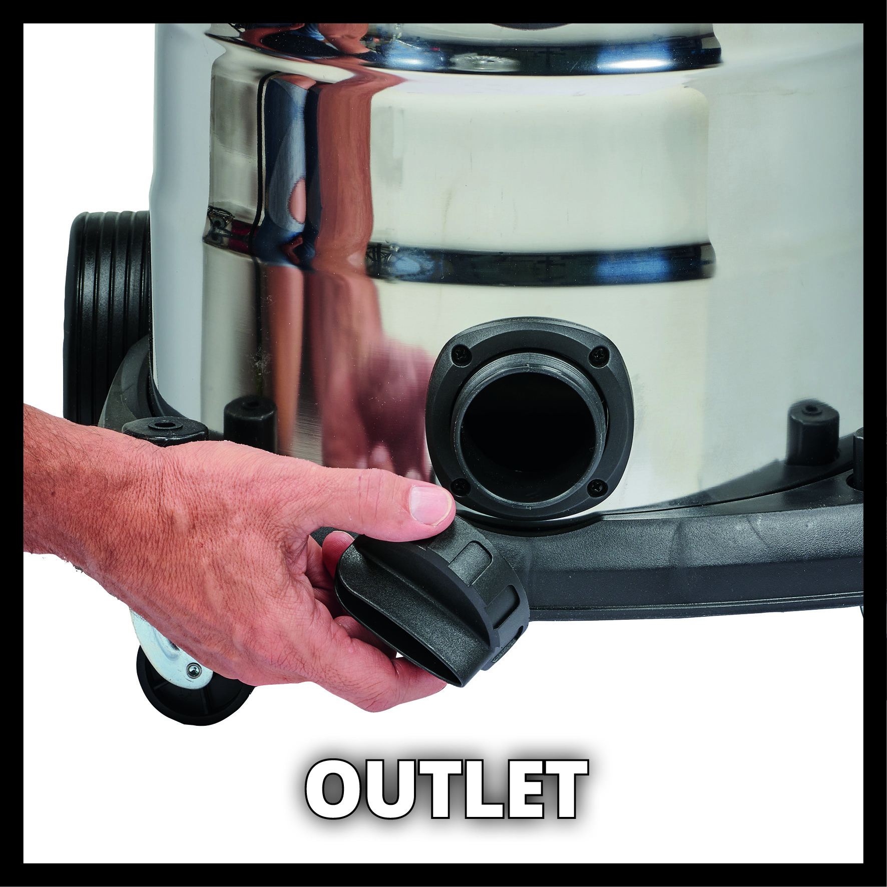 Einhell TE-VC 2340 SACL - Nat-/Droogzuiger - 40 L - Detailed view of the product